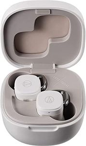 Audio-Technica ATH-SQ1TWWH Wireless in-Ear Headphones, White