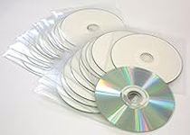 Traxdata 10x Blank Discs CD CD-R 52x Diamond Silver/White Printable in Sleeves