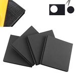 4Pcs Foam Sheets Self Adhesive - 20mm Thick- 150mm x150mm,Floor Protector Pads,Furniture Pads Non-Slip,Thick Closed Cell Foam Neoprene Rubber Sheets Pads Insulation Anti Vibratio