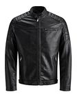 Jack & Jones Men's Jcorocky Jacket Noos, Black, S