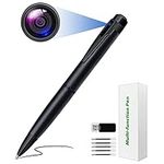 ZUNHAI Spy Camera Pen, Mini Hidden Camera HD 1080P Nanny Camera Pocket Cam Covert Camera Body Camera Audio and Video Recorder with Motion Detection for Business Meeting