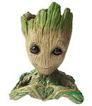 Flowerpot Treeman Baby Groot Succulent Planter Green Plants Pen Holder,Flower Pot with Drainage Hole, Cactus Pot for Home Garden Decor, Height 5.5 Inch,Style#4