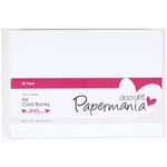 docrafts Papermania Cards W/Envelopes A6 50/Pkg-White