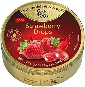 Cavendish & Harvey Strawberry Filled Drops 175 g