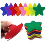 80PCS Carpet Markers Spot Markers for Classroom Star Floor Spots for Kids, Sitting Carpet Dots for Kids Magic Carpet Position Spots Circles Dots for Kids, Teachers, Preschool and Kindergarten