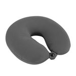 Travelon: Travel Comfort Neck Pillows, Charcoal, One Size, Microbead Pillow