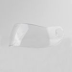 Steelbird SBH-17 Helmet Visor compatible for all SBH-17 Model Helmets (Clear Visor)