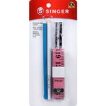 Singer 00321, Mark and More 120-Inch Tape Measure, 2 Fabric Pencils, 6-Inch Sewing Gauge