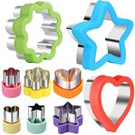 Cutter Shapes Set Different Sizes Cookie Cutters Set Fruit Cookie Pastry Stamps Mold