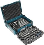 Makita E-08713 120 Piece Maintenance Set Supplied in a Makpac Case