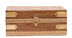 Hand Brass-Filled Wooden for Good Luck| Jewellery Box| Handmade Decorative Case Girls, Necklaces, Gold, Storage, Cash, Money, Wedding Gift| Stylish| Traditional Boxes