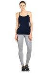 Sofra Teejoy Women's Cotton Leggings (M, H.Gry) Heather Gray