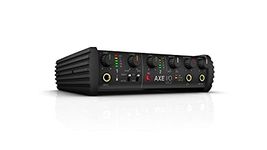 IK Multimedia AXE I/O SOLO portable 2-in 3-out 24-bit, 96 kHz USB audio interface for Mac/PC with advanced guitar tone shaping, Hi-Z re-amp out and massive AmpliTube software bundle