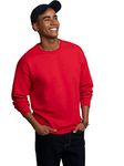 Fruit of the Loom Men's Eversoft Fleece Sweatshirts & Hoodies, Sweatshirt-Red, Medium