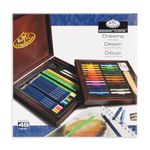 Royal & Langnickel Premier Drawing Pencil Art Set,49-Piece