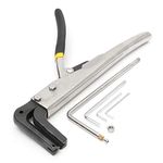 3"(80mm) Arc/Angle Bender Steel Pliers Manual Metal Sheet Strip Clamp Channel Letter Bender Tool (Angle Bending Pliers)
