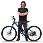 EMotorad X1 Mountain Electric Cycle (18" Frame, 7.65Ah Li-Ion Detachable Battery, Front Suspension, 250W BLDC Motor) (Ocean Blue)