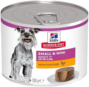 Hill's Science Diet Adult 7+ Senior Small & Mini with Chicken Canned Wet Dog Food 12x200g