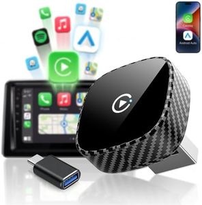 Wireless CarPlay Adapter for Apple iPhone & Android Auto 2026 Upgrade