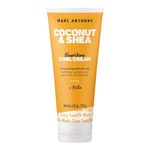 Marc Anthony Coconut Oil & Shea Butter Curl Defining Cream – Anti Frizz Biotin Detangling Cream to Enhance Curls for Women & Men– Color Safe & Sulfate Free Styling Product For Dry Damaged Curly Hair, 175 g (Pack of 1)