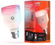 LIFX Colour A60 1200 lumens [B22 Bayonet Cap], Billions of Colours and Whites, Wi-Fi Smart LED Light Bulb, No Bridge Required, Compatible with Alexa, Hey Google, HomeKit and Siri.