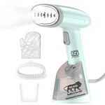 Goodscity Handheld Garment Steamer for clothes, Vertical & Horizontal Steam iron for clothes, 30s Fast heating |Travel Freindly Iron Steamer Press| 1200 Watt |250ml tank | 1 year Waranty- GC111