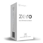 LifeStyles ZERO Condoms, 20 count