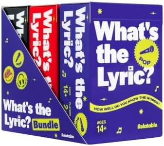 What's The Lyric Ultimate Bundle, Music Trivia Game by Relatable