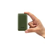 URBN 10000 mAh 20W Super Fast Charging Ultra Compact Nano Lithium_ion Power Bank with Quick Charge & Power Delivery, Type C Input/Output, Type C Cable Included (Camo)