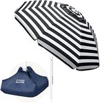 OutdoorMaster Beach Umbrella with S