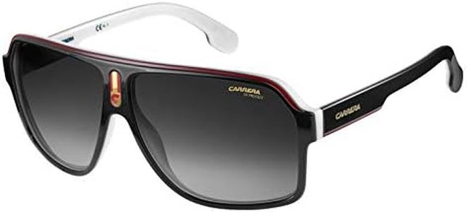 Carrera Men's CARRERA 1001/S Sunglasses, BLACK WHITE, 62