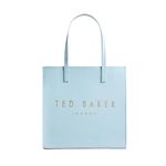 Ted Baker Crinkon Womens Crinkle Large Icon Bag One Size Light Blue