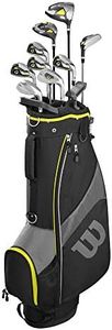 Wilson Golf Profile Sgi Men's Complete Golf Set - Right Hand Teen, Grey