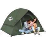 Purebox Camping Tent for 2-3 People, Dome Tent, Waterproof and Windproof Tents, Easy to Pitch Lightweight Outdoor Tents for Camping, Hiking, Backpacking