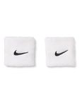 Nike Swoosh Classic Wristbands 2PK – Unisex, White/Black, One Size