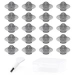 Hearing Aid Domes - Open Dome for Phonak SDS 4.0 Marvel & Paradise Models Ear Tips Accessories Replacement (Medium 20pcs Pack)