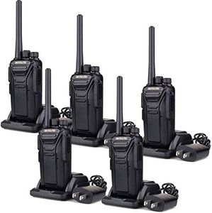 Retevis RT27 Walkie Talkie Rechargeable Long Range 22 Channel Rugged VOX Two Way Radio(5 Pack)