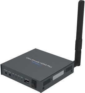 Magewell Ultra Encode HDMI Plus 53150 – Standalone 4K HDMI Encoder with Loop-Through, Multi-Protocol Streaming, Recording, NDI|HX & PoE for Live Production