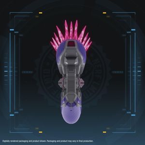 Nerf Halo Needler Blaster Toy – Dart Firing Foam Shooter