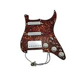 Pickup Prewired Loaded Pickguard Guitar Alnico 5 HSS Wiring Harness Push-Pull Single Cut Set Prewired Guitar Pickups