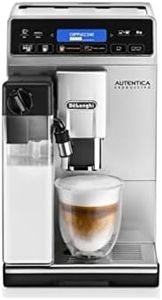 De'Longhi Autentica Cappuccino, Fully Automatic Bean to Cup Coffee Machine, Espresso Maker,1.4 litres, ETAM29.660.SB, Silver and Black