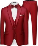 MAGE MALE Men's 3 Pieces Suit Elega