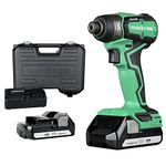 Metabo HPT 18V Cordless Impact Driver, Sub-Compact, Brushless Motor, Lithium-Ion, Lifetime Tool Warranty (WH18DDXM)