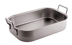 Paderno World Cuisine 24 Inch x 17 Inch Stainless Steel Roasting Pan