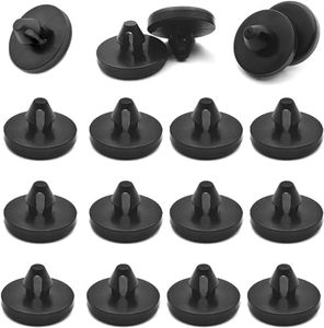 Leanockesa 12 Pieces Brake Switch Stopper Brake Pedal Pad Brake Light Switch Stopper Brake Switch Pad Clutch Pedal Stopper 90541-06036, Suitable for Most Vehicle