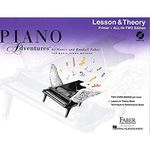 Piano Adventures: Lesson and Theory Book - Primer Level All in Two Edition: Lesson & Theory - Anglicised Edition