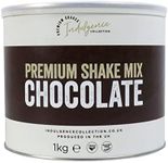 Indulgence Collection Chocolate Milkshake Powder Mix 1kg - Luxurious Thick and Creamy Texture - Ideal for Frappe and Smoothie Drinks - Vegan and Gluten-Free - Made in the UK