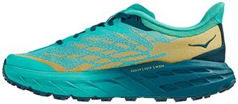 HOKA ONE ONE Women's Speedgoat 5 Running Shoes, DEEP Teal/Water Garden, 8 UK