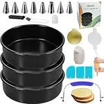 RFAQK 133PCs Round Cake Pans Sets f