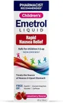 Emetrol Children's Non-Drowsy Nausea Relief - Liquid Nausea Medicine for Upset Stomach - Nausea Relief for Kids - Mixed Berry Flavor - 4fl oz